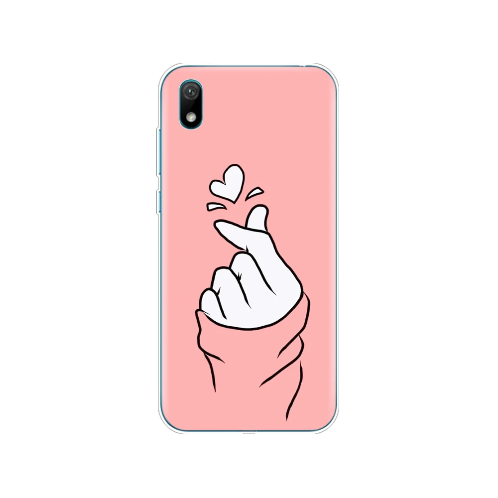 Для huawei y5 силиконовый чехол ТПУ задняя крышка мягкий чехол для телефона для huawei Y5 5,71 дюймов с рисунком защитный чехол бампер - Цвет: 61857