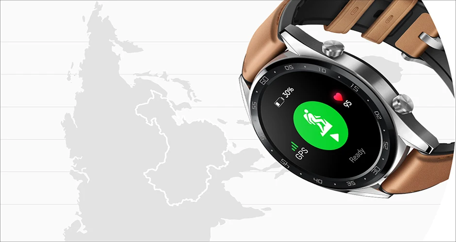 Huawei Watch GT Смарт часы водонепроницаемые телефонные звонки поддержка gps трекер сердечного ритма для Android iOS