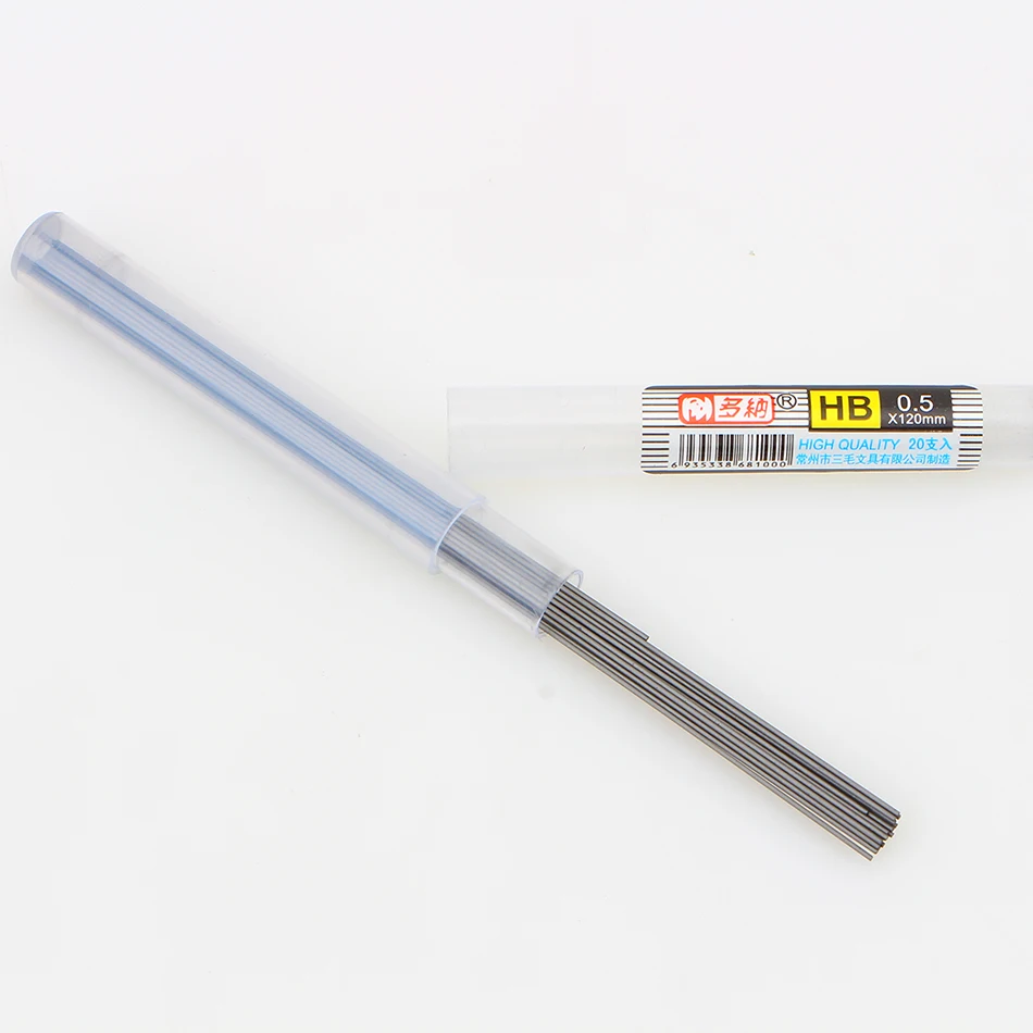 4 шт./лот карандаш Материал Escolar Infantil привести пополнения трубки стиль высокое качество 0,5 мм/0,7 автоматический карандаш для механической