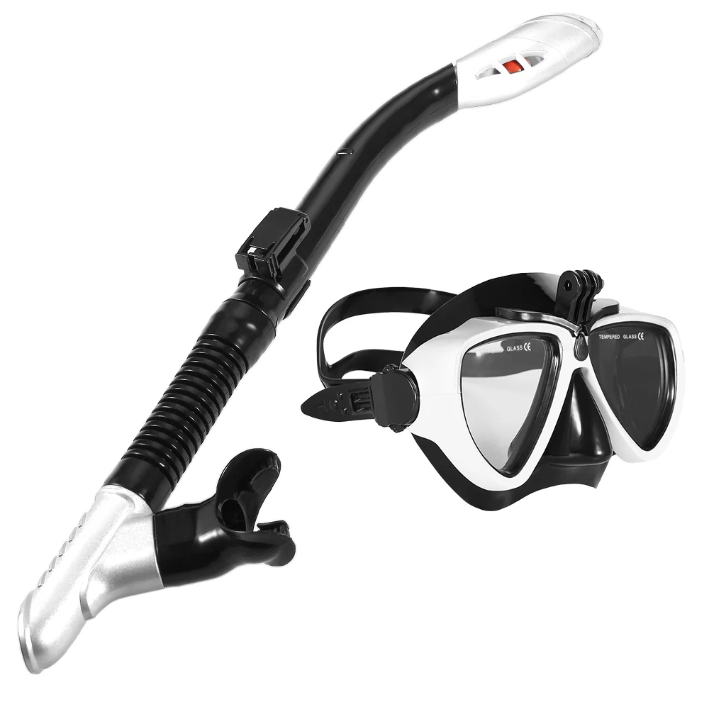 Lixada новая подводная противотуманная маска для подводного плавания, ныряния с дыхательной трубкой, противотуманные плавательные очки для подводного плавания
