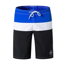 Модные мужские шорты, полосатые пляжные шорты для фитнеса, спортивные быстросохнущие повседневные шорты, шорты для серфинга, купальный костюм