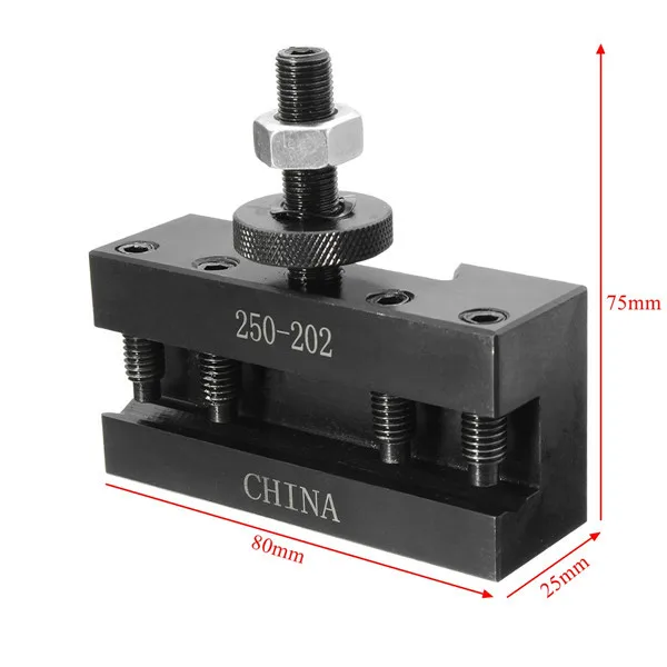 250-202 Quick Change BXA #2XL Tool Post Oversize 3/4” Boring Turning Holder Boring/Facing/Turning Holder For Lathes Tools