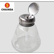 Алкоголь Диспенсер Стекло конические насос 220 мл