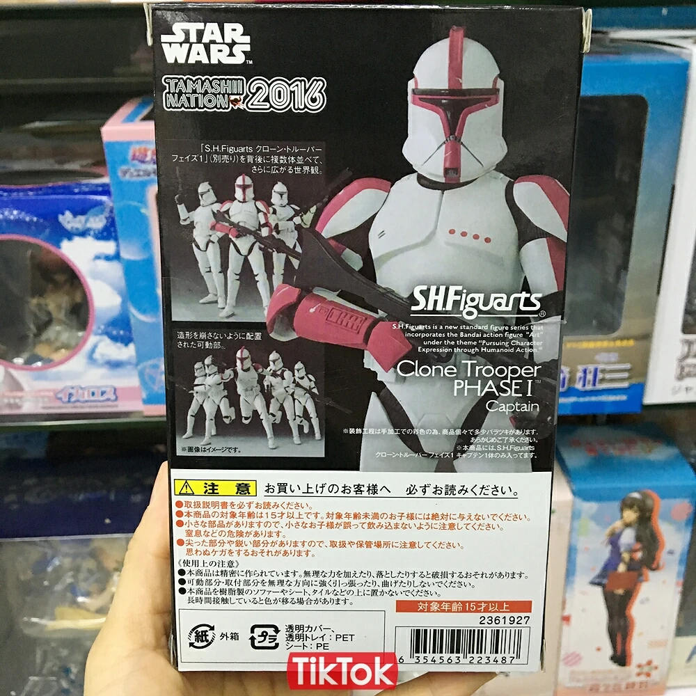 Звездные войны Клон Trooper Phase I II мультяшная игрушка фигурка Модель Кукла