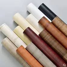 Деревянные самоклеящиеся водонепроницаемые наклейки гардероб деревянная мебель орех восстановленные наклейки самоклеющиеся обои