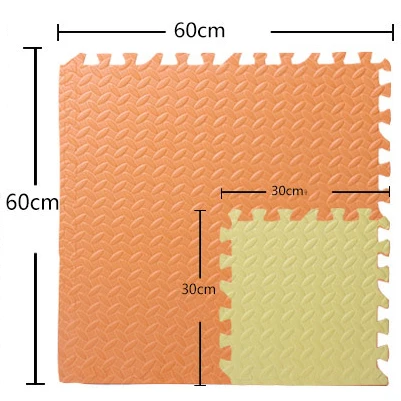 Eva пенопластовый мат 30 60 см Детский пазл пенопластовый стеганый коврик сплошной цвет коврик для гостиной большой безвкусный