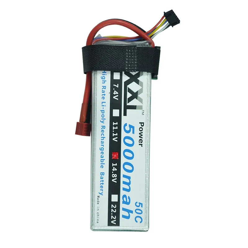 Aliexpress.com : Buy XXL 5000mAh 14.8V 4S 50C Max 100C 4S AKKU RC Lipo ...