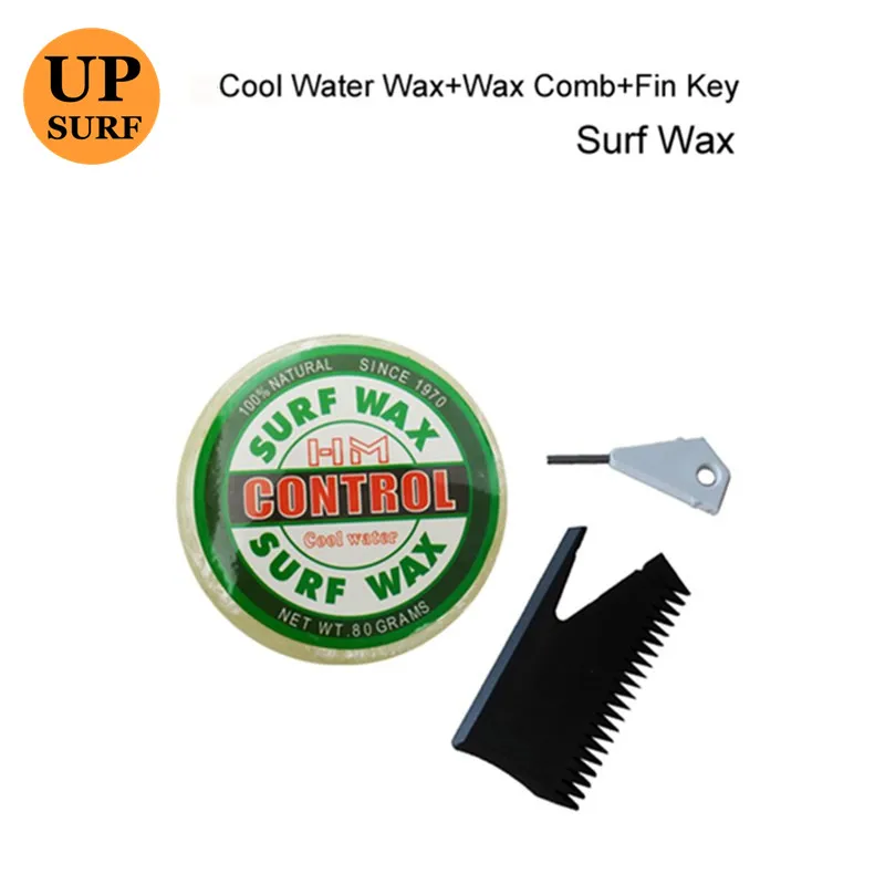 

surf natural wax comb+fin key+Cool/Base/warm/cold/Tropical Water Wax Surfboard wax for outdoor surfing sports