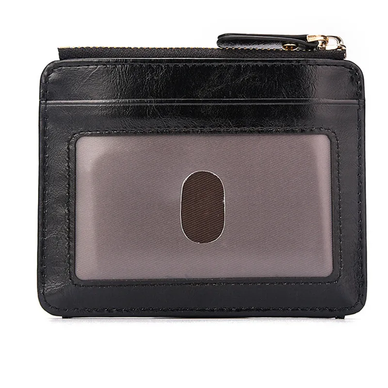  Men Blocking Short Leather Wallet Card Holder Purse With Coin Pocket tarjetero porte carte bancaire porte carte 40MA2318