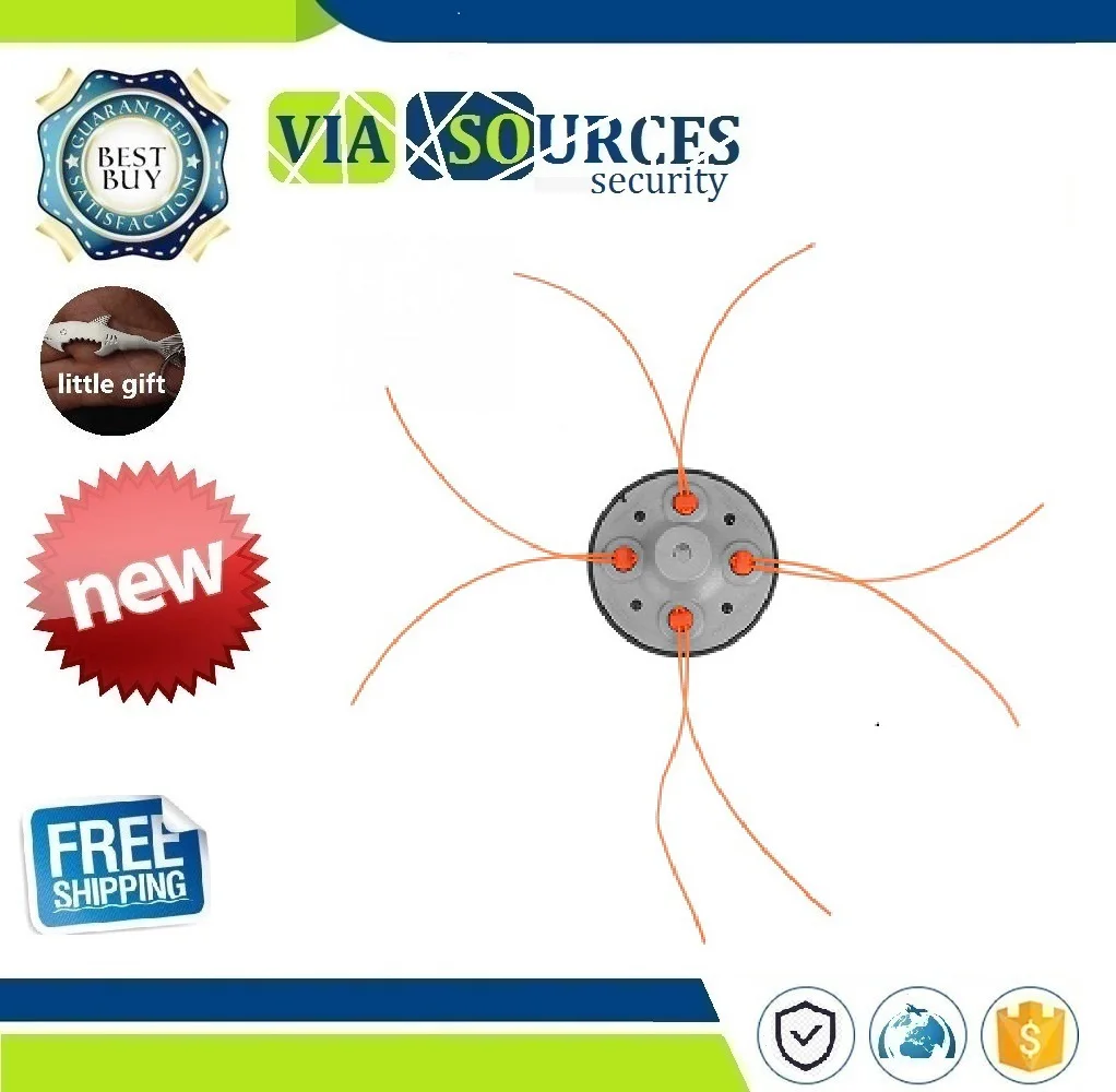 

Universal 4 Line Bump Speed Feed String Trimmer Head Gasoline Mower Brush Cutter High Quality