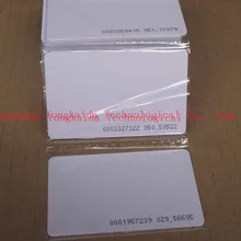 5000 шт./лот TK4100/EM4100 пустая карта из ПВХ RFID 125 смарт-карта khz