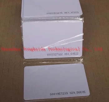 

5000pcs/lot TK4100/EM4100 pvc blank card RFID 125KHz Smart Card
