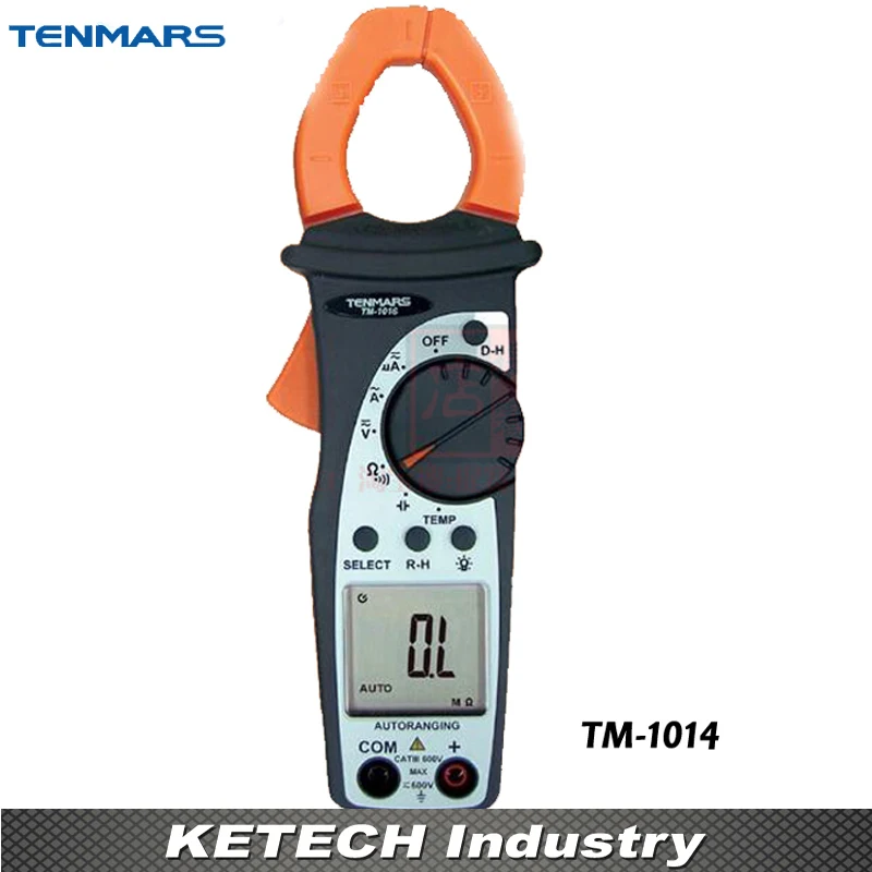 TENMARS TM-1014 аналоговый барграф 400A Autotanging AC клещи