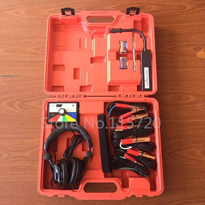 

Combination Electronic Stethoscope Kit Auto Car Mechanic Noise Diagnostic Tool Six Channel