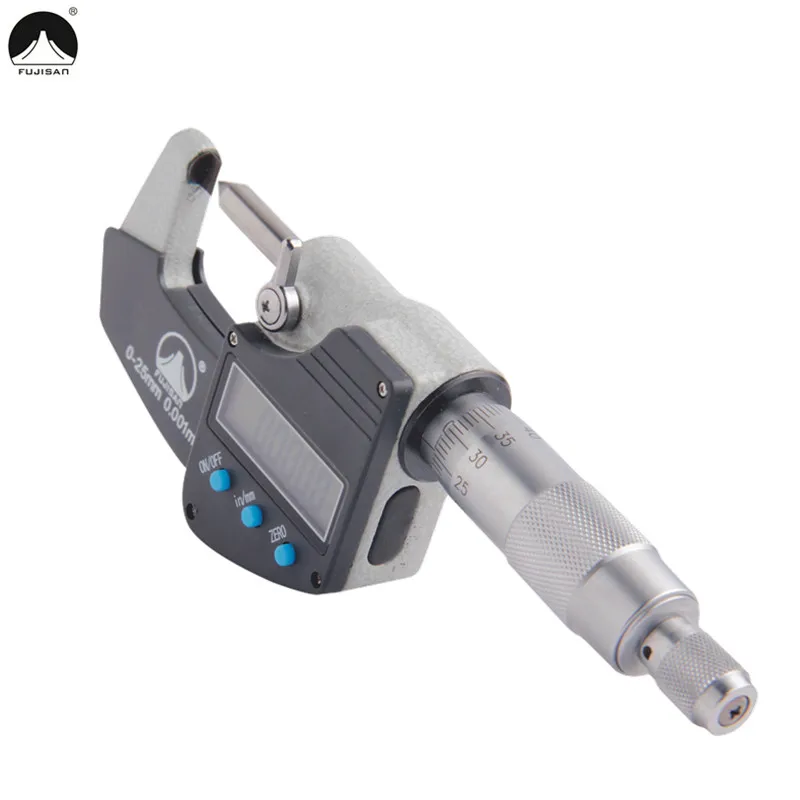 Цифровой микрометр 0 25 мм/0 001 мм|digital micrometer|digital outside micrometeroutside micrometer |