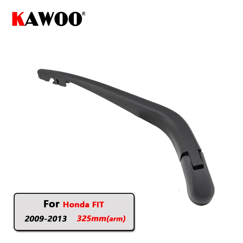 KAWOO Car Rear Wiper Blade Blades Back Window Wipers Arm For Honda Fit Hatchback (2009 2013