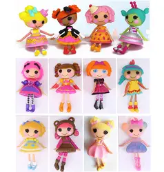 1 шт 3 дюйма Оригинальный MGA куклы Lalaloopsy Мини-куклы для девочки игрушка Playhouse каждой уникальной куклы Lalaloopsy