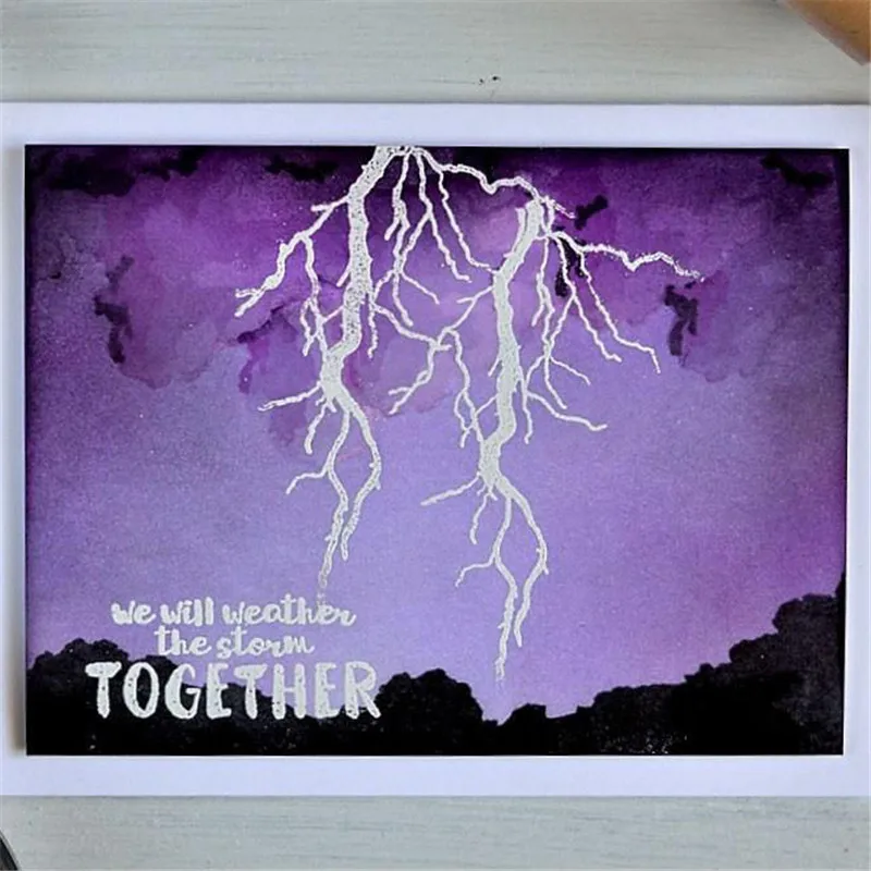 

Cloud Lightning Sun Metal Cutting Dies and Clear Stamps Scrapbooking New 2019 Die Cuts for Card Making Craft Dies Stitch