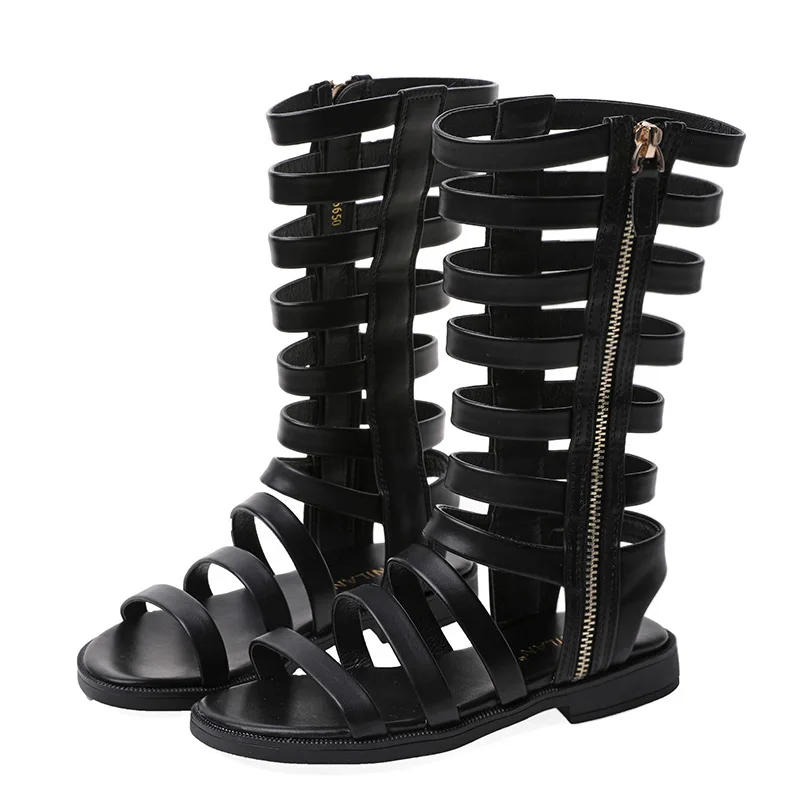 Summer Kid Girl Gladiator Sandals Soft Children high top