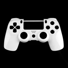 Hot 3pcs White Front Housing Shell Case Cover Replacement For Sony PlayStation 4 PS4 Wireless Controller