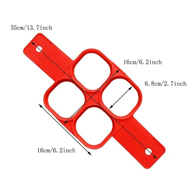Силиконовая антипригарная Фантастическая машина для приготовления яиц, блинов, кольцо для кухни, форма для выпечки омлета, откидная плита, яйцеварка, кухонные инструменты для выпечки, коврик