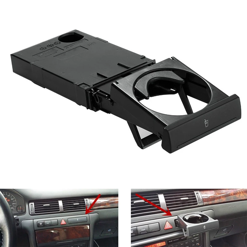 Стрейч Складная чашка держатель для AUDI A6 C5 1998 05 A4 98 2002 4B0862534D Держатели напитков 