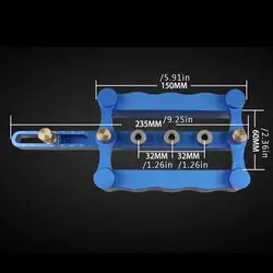 Дюбелирование джиг Деревообработка прямой отверстие универсальный шаблон сверлильный патрон характеристики
