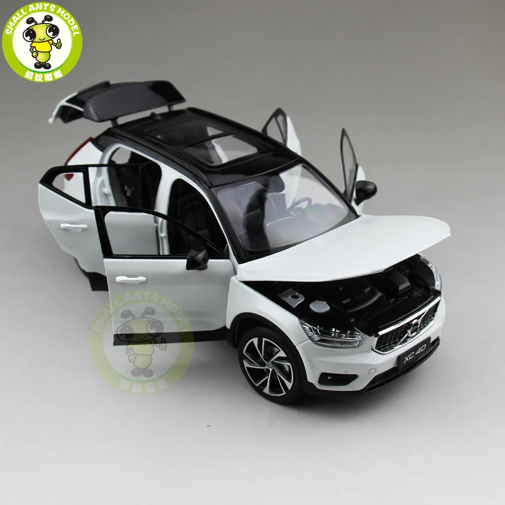 1/18 Новинка Volvo XC40 SUV литая модель металлический Автомобиль SUV модель подарок коллекция хобби белый цвет