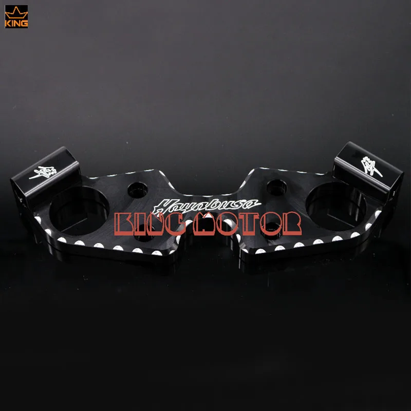 

For SUZUKI GSX1300R HAYABUSA 2008-2016 Motorcycle Accessories Lowering Triple Tree Front End Upper Top Clamp Black
