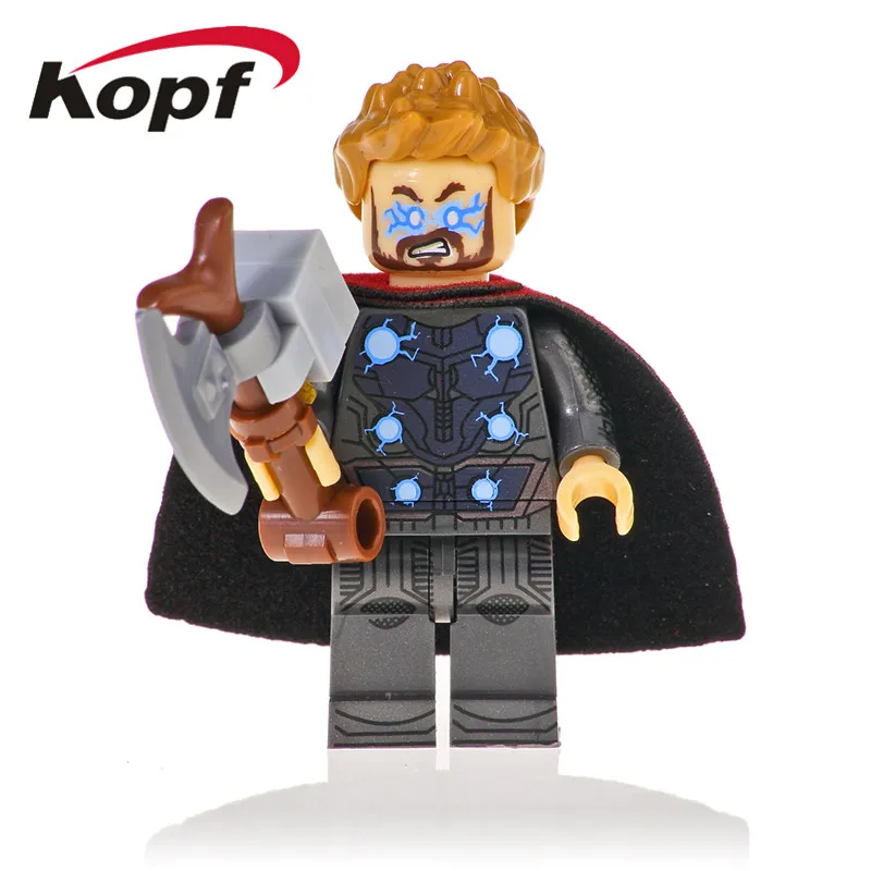 

Building Blocks Avengers 4 Endgame Thor Captain America Rocket Raccoon Doctor Strange Figures Toys For Children Learning XH 1250