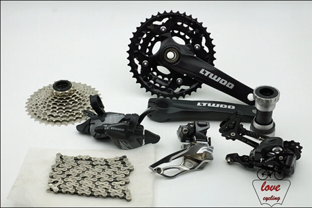 Cheap Made In China bicycles group 3X10 speed 30 speed bicycle parts  mtb group set mountainbike groupset