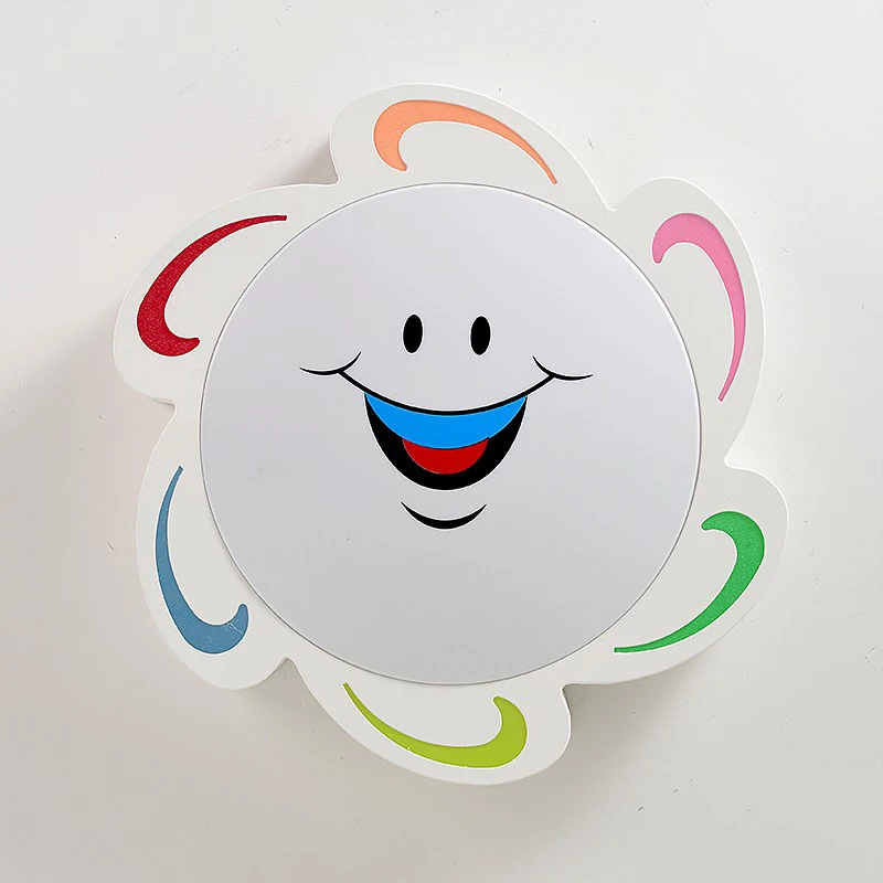 

Modern simple LED ceiling lights sun white black ceiling mounted lamp kids room creative LED surface mounted lighting fixture