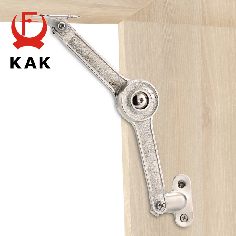 

KAK Randomly Stop Adjustable Hinge Cabinet Cupboard Door Furniture Lift Up Strut Lid Flap Stay Support Hydraulic Hinges Hardware