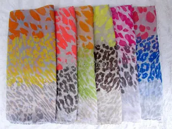 

2015 New Leopard Print Infinity Scarf Women leopard Pattern Loop Round Circle Scarf Wholesale 10pcs/lot FREE SHIPPING