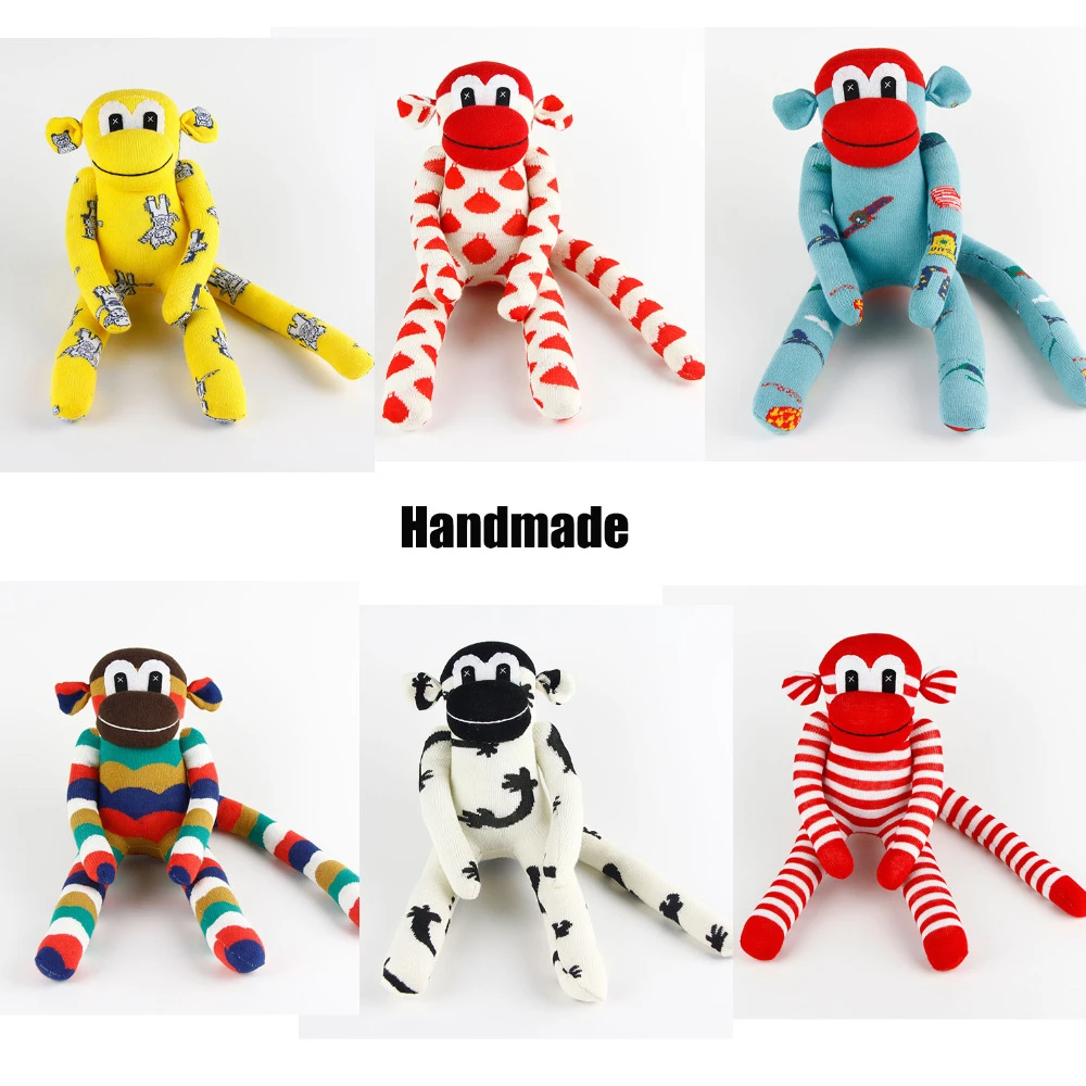 キッズ誕生日ギフト 100 手作り の Diy の ぬいぐるみ靴下動物人形赤ちゃん の おもちゃ ソックス猿伝統クリスマス新年の ギフト 7 スタイル Gift Basket Boxes Wholesale Gift Soapgift Wrap Storage Bag Aliexpress
