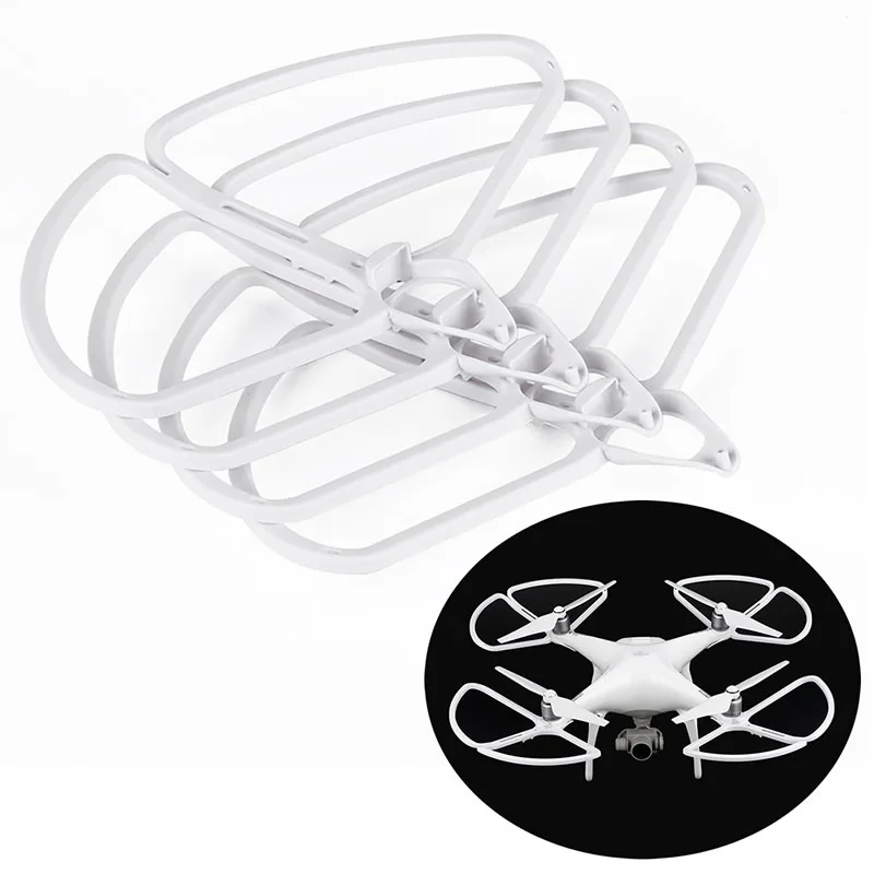 4Pcs Removable Propellers White Prop Protectors Guard Bumpers For DJI Phantom 4