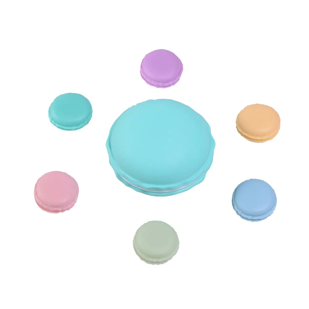 New-Arrival-Circle-Cute-Macaroon-Cookie-Design-Candy-Color-Mini-Storage-Box-Jewelry-Box (1)