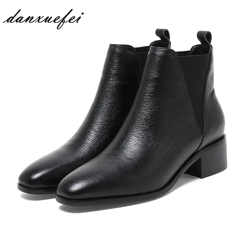 low heel comfortable booties