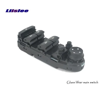 

Liislee For BMW X5 2008~2010 Glass lift main switch Accessories Left front door glass lifter main switch Black Button