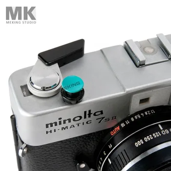 

Selens Colorful Digital Camera Soft Shutter Button with screw Cyan Concave For Leica Rolleiflex Fuji Nikon Canon Hasselblad