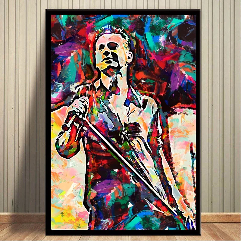 

Dave Gahan silk Poster Prints Art Paintings for Living Room No Frame Dropshipping
