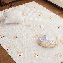 Zeegle современный напольный коврик с рисунком лисы, ковер для гостиной, нескользящий ковер для спальни, Детский ковер для спальни, хлопковый ковер для сна