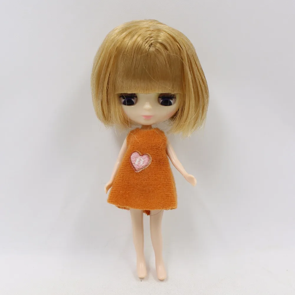 Petite Blythe Doll with Blonde Hair, Open/Close Eyes & Bendable Body 3