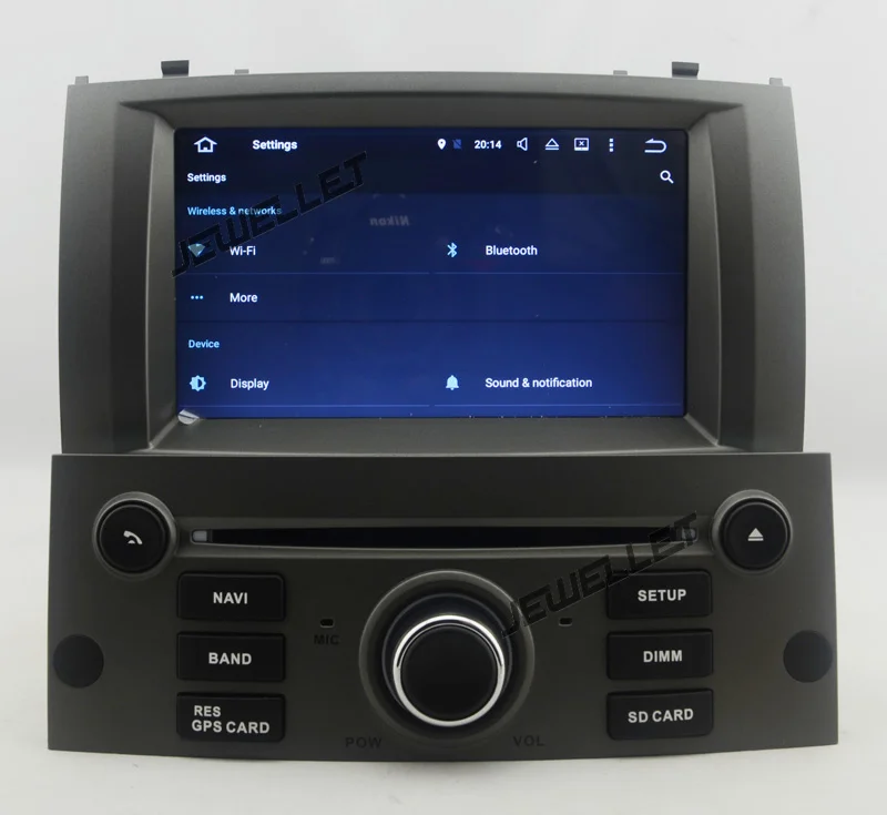 Четырехъядерный 1024*600 HD экран Android 9,0 автомобильный DVD gps Радио Навигация для peugeot 407 2004-2010 с 4G/Wifi DVR OBD зеркальное соединение