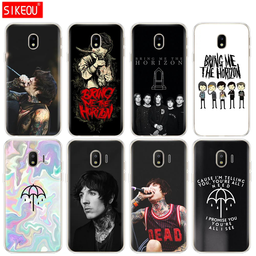 

silicone cover phone case for Samsung Galaxy J3 J5 J7 2017 J330 J530 J730 PRO j2 2018 Oliver Sykes Bring Me the Horizon bmth
