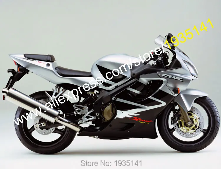 Для Honda CBR600 F4i 2001 2002 2003 CBR600F4i 01 03 CBR 600 черный серебристый мотоциклетный обтекатель