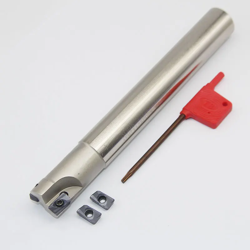LHFSM 10PCS APMT1135 Carbide Insert Lathe Tool BAP 300R milling Tool Holder Machining Center Handle Cutting Edge Diameter : 300R C16 17 150 2T, Dimensions : APMT1135 H2 KT1505 
