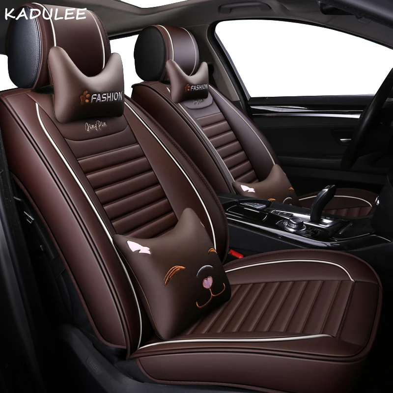 Чехол для автомобильного сиденья KADULEE BMW e30 e34 e36 e39 e46 e60 e90 f10 f30 x3 x5 x6 x1 автомобильные