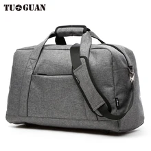 TUGUAN חבילת נסיעות מטען נייד נסיעות עסקי גברים אופנה גברת תיק תיק טיול מרחק קצר