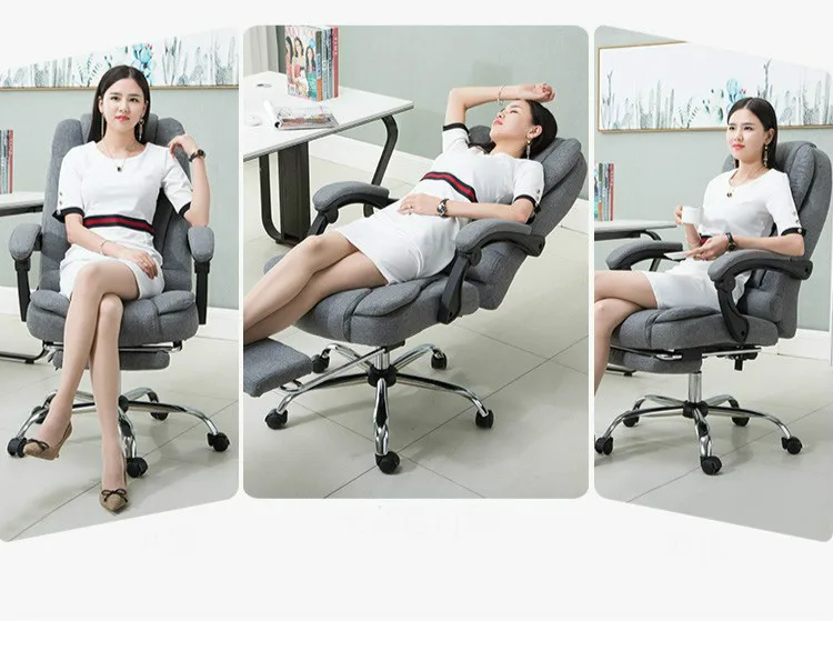 Home Office Chair Fabric Computer Gaming Chair Boss Seat Cadeira Massage Silla Oficina Cadeira Gamer Boss Chaise Silla Gamer